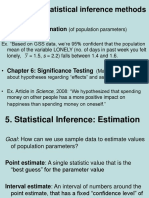 5. Estimation