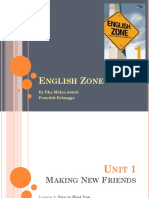English Zone 1 Unit 1