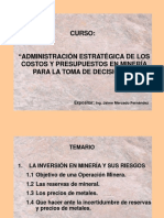 (01) La Inversión en Minería y sus Riesgos- Jaime Mercado.ppt