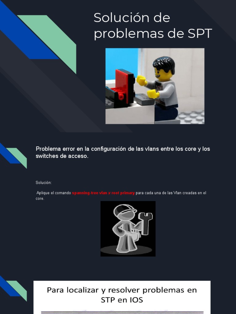 Solución a Errores de STP en Redes | PDF | Estándares de ...