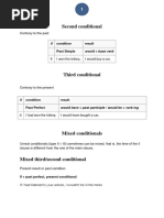 Mixed Conditionals