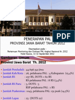 11 September 2012 - Presentasi PAL Dinkes Provinsi Jawa Barat (Monev Nasional)