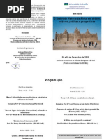 utf-8''Programa. SeminÃ¡rio O ensino de HistÃ³ria da Ã frica em Debate