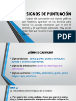 SIGNOS DE PUNTUACIÓN