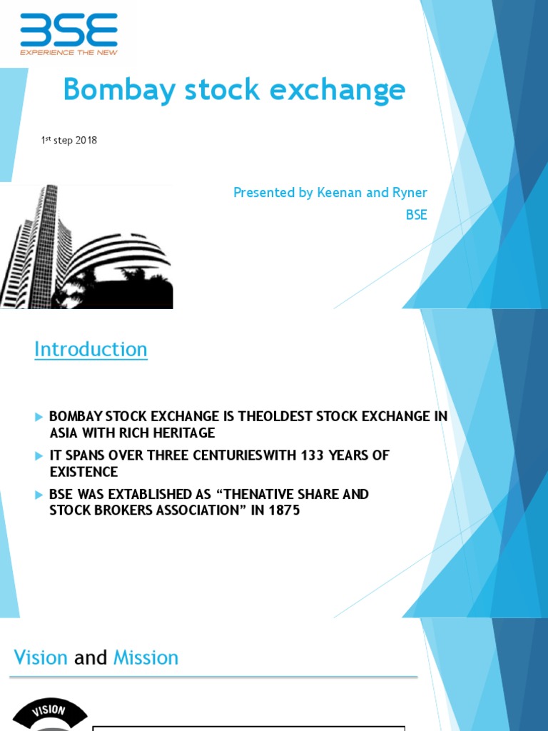 Bombay Stock Exchange | PDF | Stock Market | Stocks