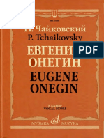 Eugene Onegin Score