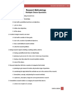 Research Methodology MCQ 180629120038 PDF