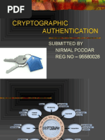 My Cryptographic Authentication Final