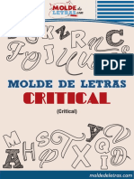 moldes letras gigantes