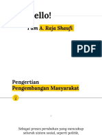 Tugas Penyuluhan 1 (Pengertian Pengembangan Masyarakat)