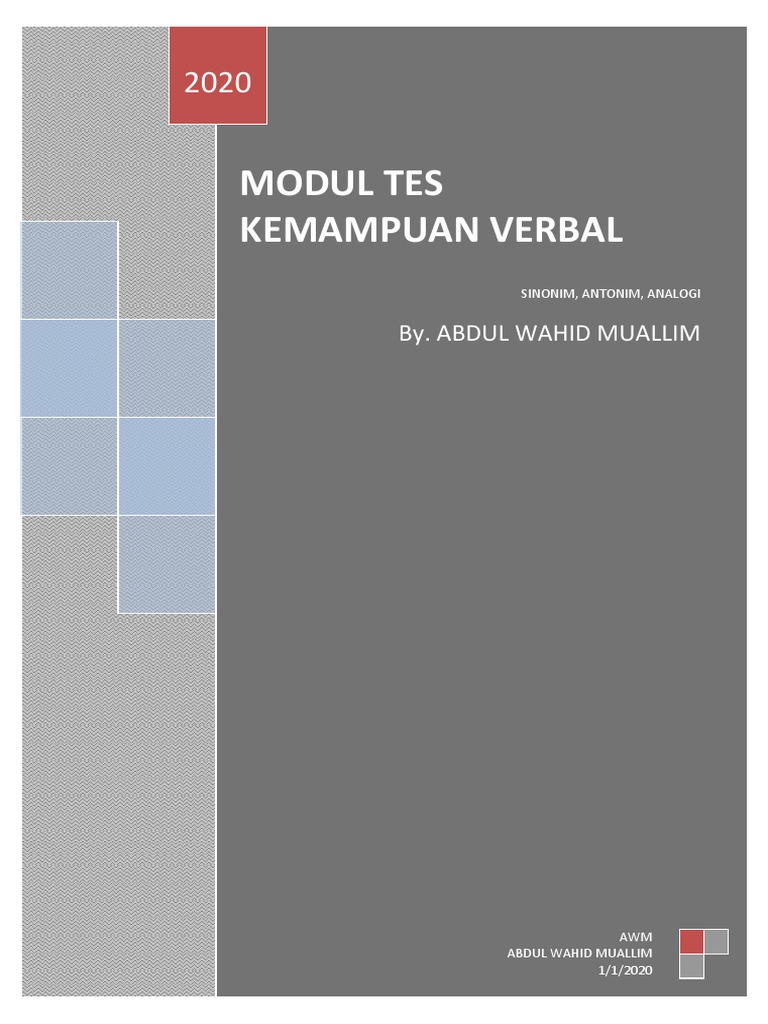 Kemampuan Verbal