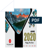 Desain Kalender Duduk 2020 Pu