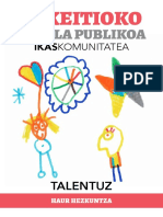 Talentuz Haur Hezkuntzan PDF