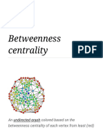 Betweenness Centrality - Wikipedia