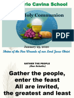 FIRST COMMUNION 2020.pptx Updated