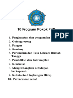 10 Program Pokok