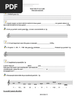 Portativul Si Notele Muzicale PDF | PDF