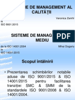 Prezentare ISO 9001 Si 14001 PDF
