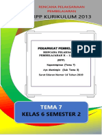 RPP Kelas 6 Tema 7 ST 3 Lembar