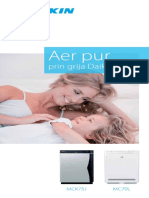Air Purifier - Product Flyer - ECPRO15-700 - Romanian