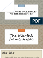 TRADITIONAL FOLK DANCES OF THE PHILIPPINES
