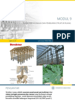 Modul 9 TEKNIK PERENCANAAN DAN PEMBUATAN STRUKTUR RUANG