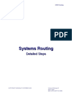 Systems Routing