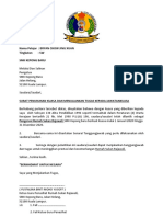 Surat Pelantikan Ajk Pelajar