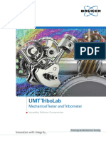 UMT TriboLab Mechanical Tester and Tribometer-B1002 RevA2-Brochure PDF
