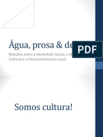 Água, prosa & design