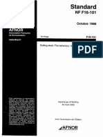 NF F16-101 en FOC FUM Alegere Materiale PDF