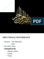 Eductional Psychology