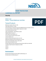 NSS Labs AEP Comparative Report Security