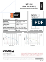 Duracell Ultra-Power 9V PDF