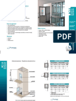 Lâmina Técnica Plataforma AC11 Daiken Elevadores