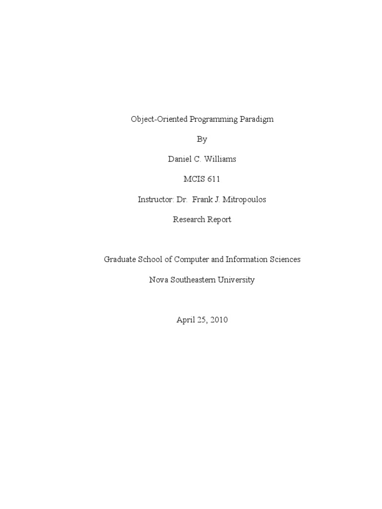 Programming Languages Research Report | Download Free PDF | Programming ...