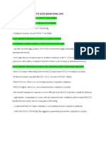 Acid Base Disturbance Approach