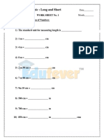 Maths Worksheets Set 10