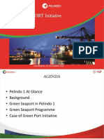 ANNEX G 7.4 Green Port Initiatives (By Indonesian Port Corporation I)