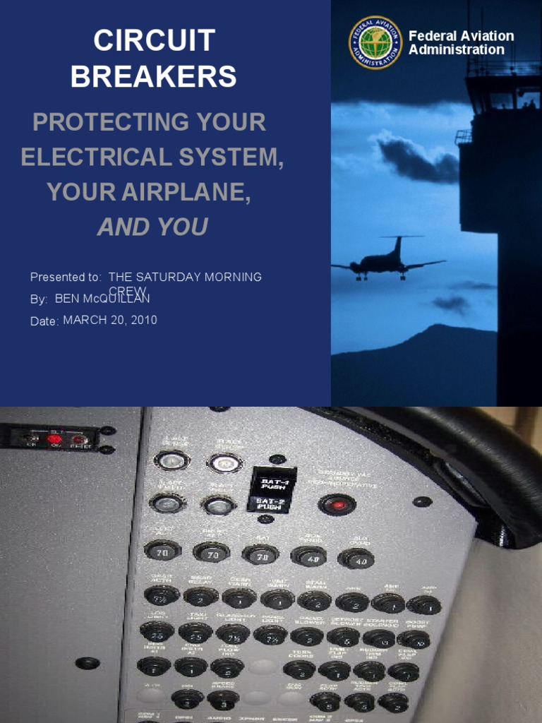 Circuit Breakers Protecting Your Electrical System, Your Airplane PDF Aircraft