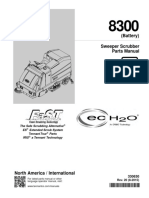 Manual de Parte Barredora Tennant 8300 PDF
