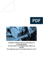 Modelo Pedagogico FUBA versión final