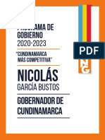 Programa de Gobierno Nicolas Garcia