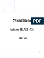 Protocolos TELNET y SSH - Eduard Lara - Universitat Politècnica de Catalunya.pdf