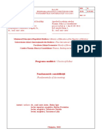 Anexa 1 - Model de Programa Analitica