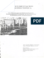 Documentación arquitectónica: un método para la elaboración de la documentación preliminar