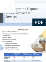 MIP Report On Gapoon Online Consumer Services