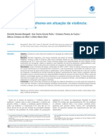 Rota crítica de mulheres em situação de violência