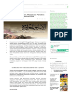 Isra Miraj - Arti, Perjalanan, Hikmah Dan Peristiwa Yang Dialami Nabi Muhammad SAW - Ilmu Santri PDF