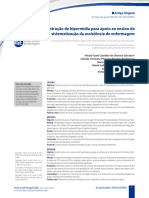  Construção de hipermídia para apoio ao ensino da sistematização da assistência de enfermagem